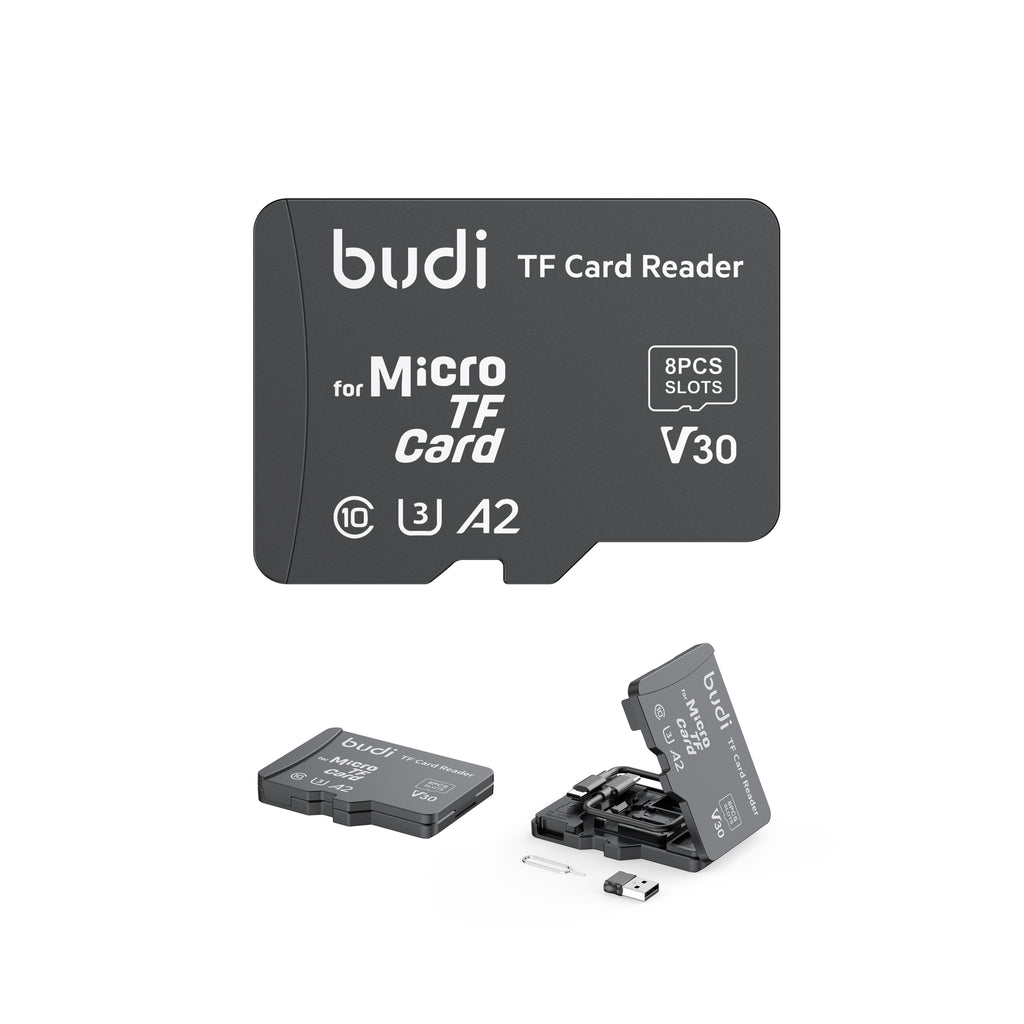 USB-C Micro SD (TF) Card Reader 2.0 | Up to 480Mbps | Supports up to 1TB | Windows & Mac Compatible