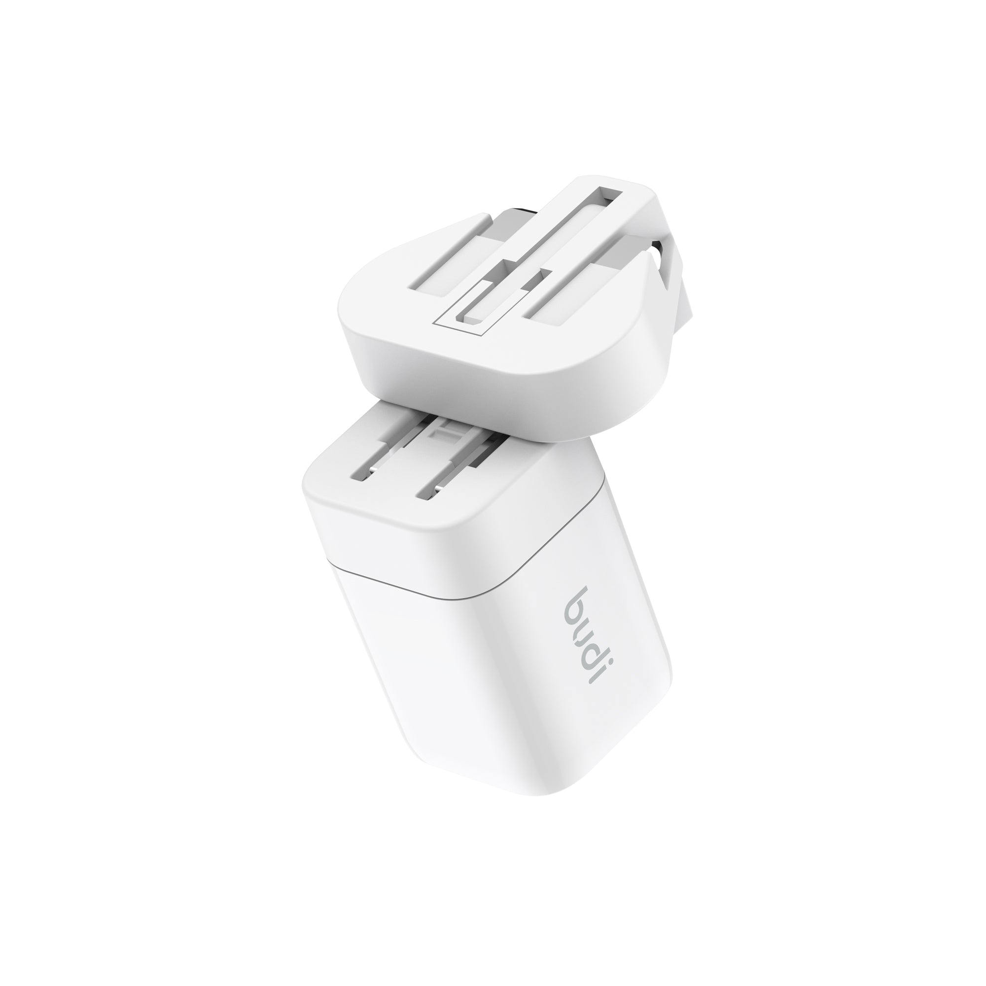 33W PD 2-Port Dual USB-C Wall Charger | 4 Interchangeable Plugs (UK/EU/AU/US)