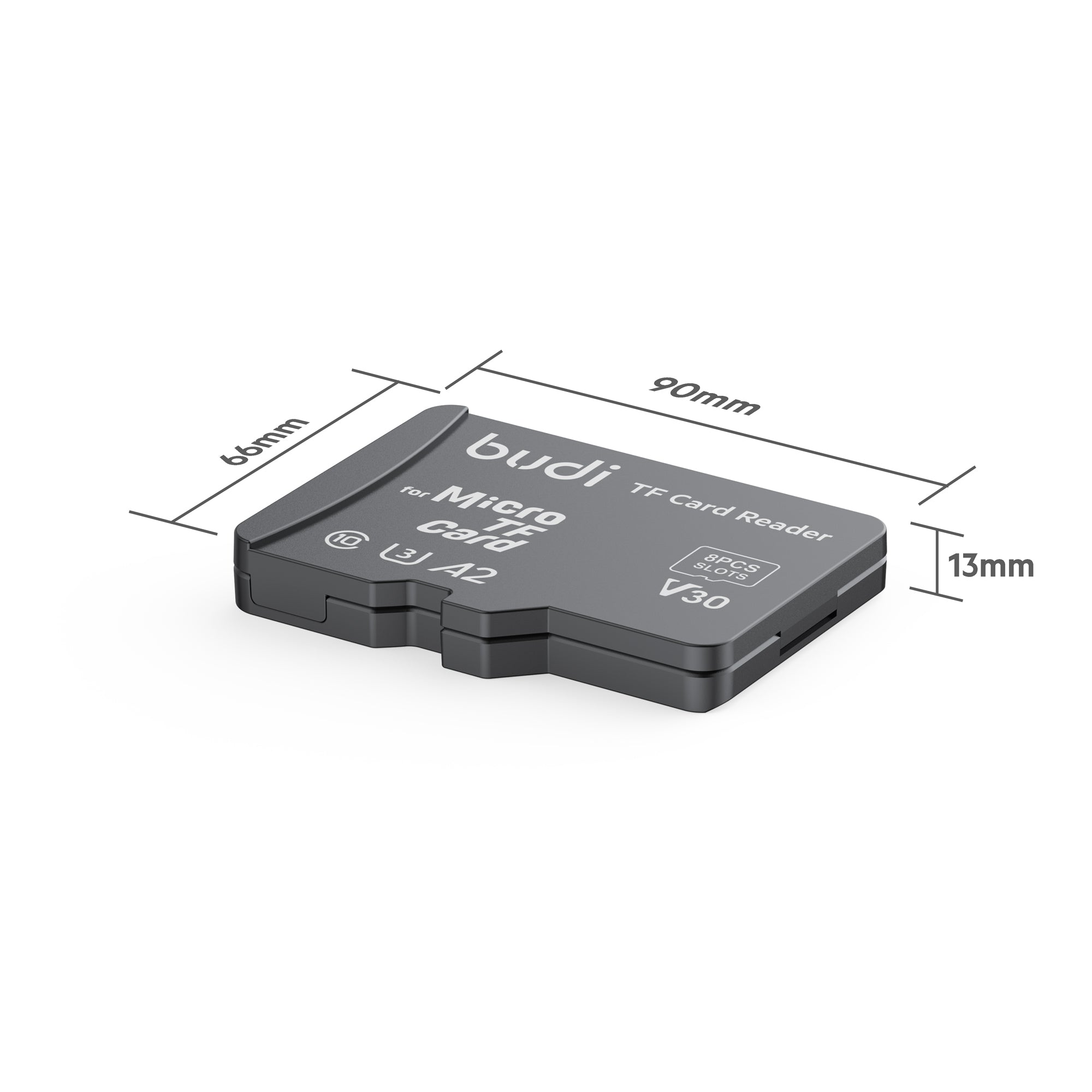 USB-C Micro SD (TF) Card Reader 2.0 | Up to 480Mbps | Supports up to 1TB | Windows & Mac Compatible
