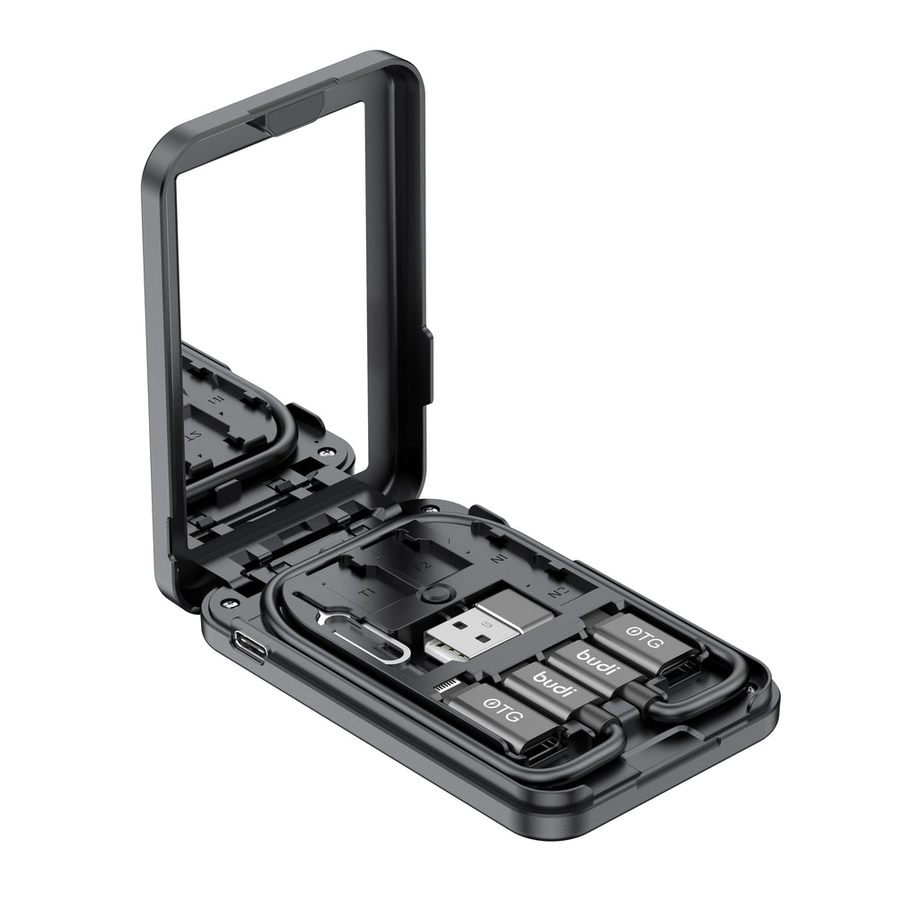 12-IN-1 Multi-Functional Phone Accessories Box with OTG Adapter