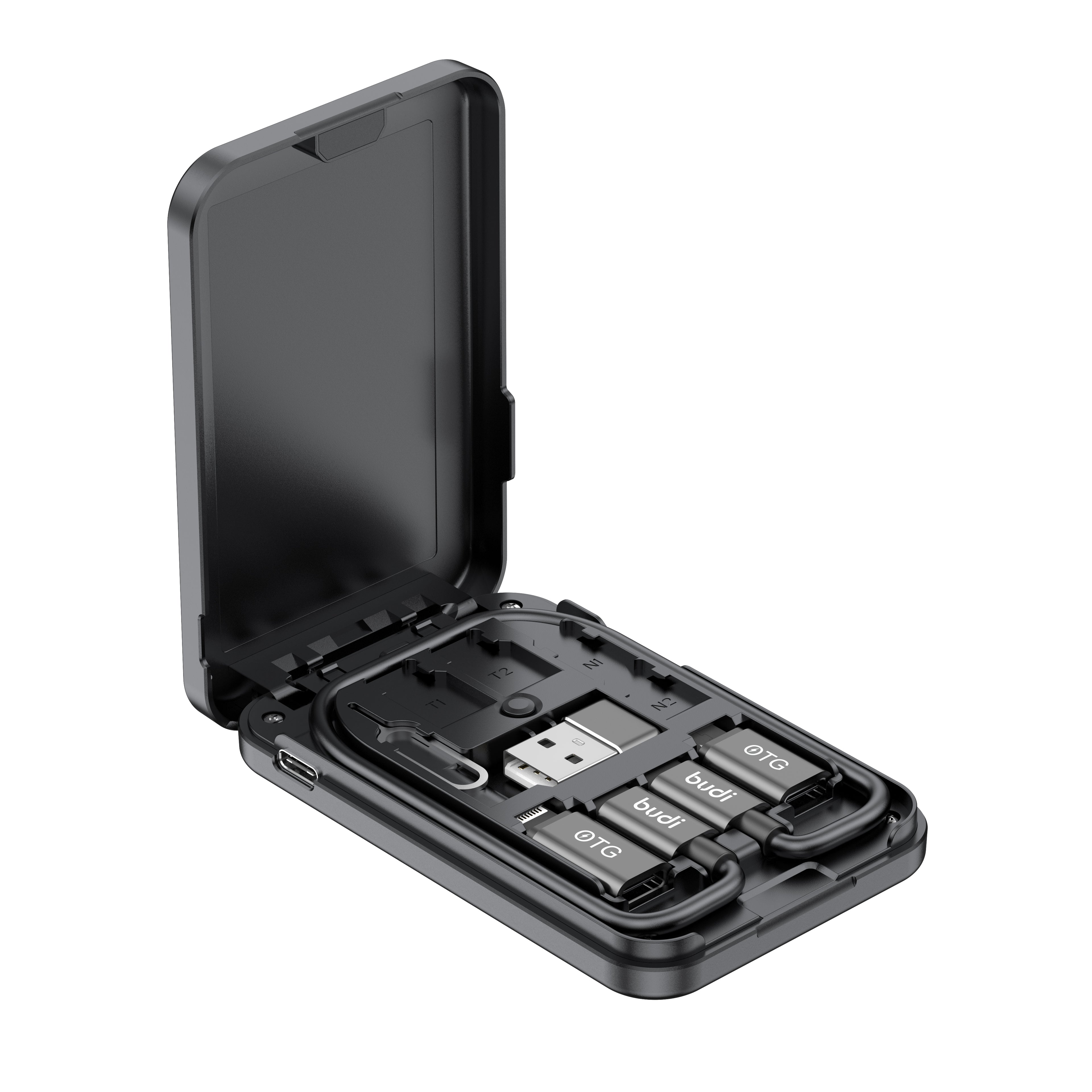 12-IN-1 Multi-Functional Phone Accessories Box with OTG Adapter