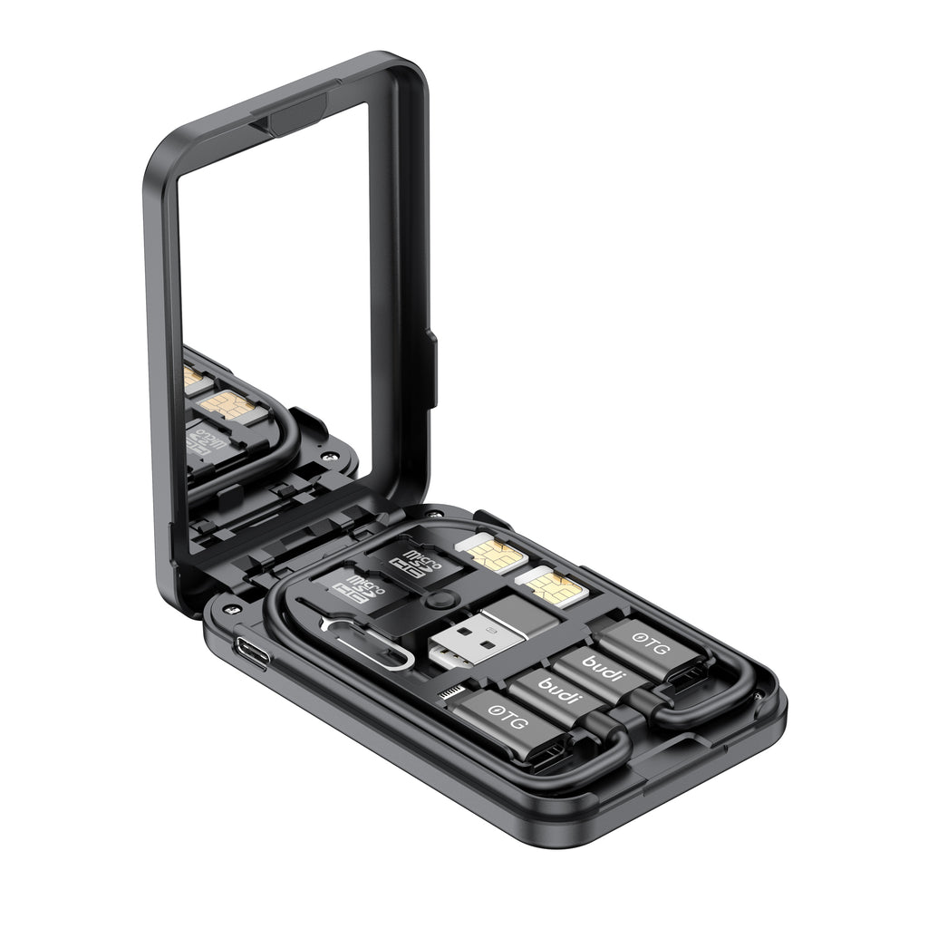 12-IN-1 Multi-Functional Phone Accessories Box with OTG Adapter