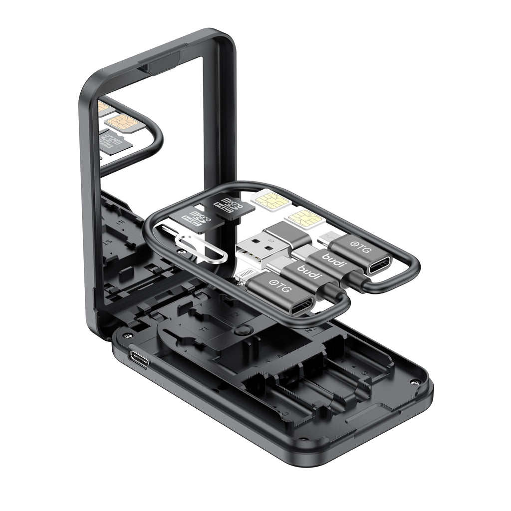 12-IN-1 Multi-Functional Phone Accessories Box with OTG Adapter