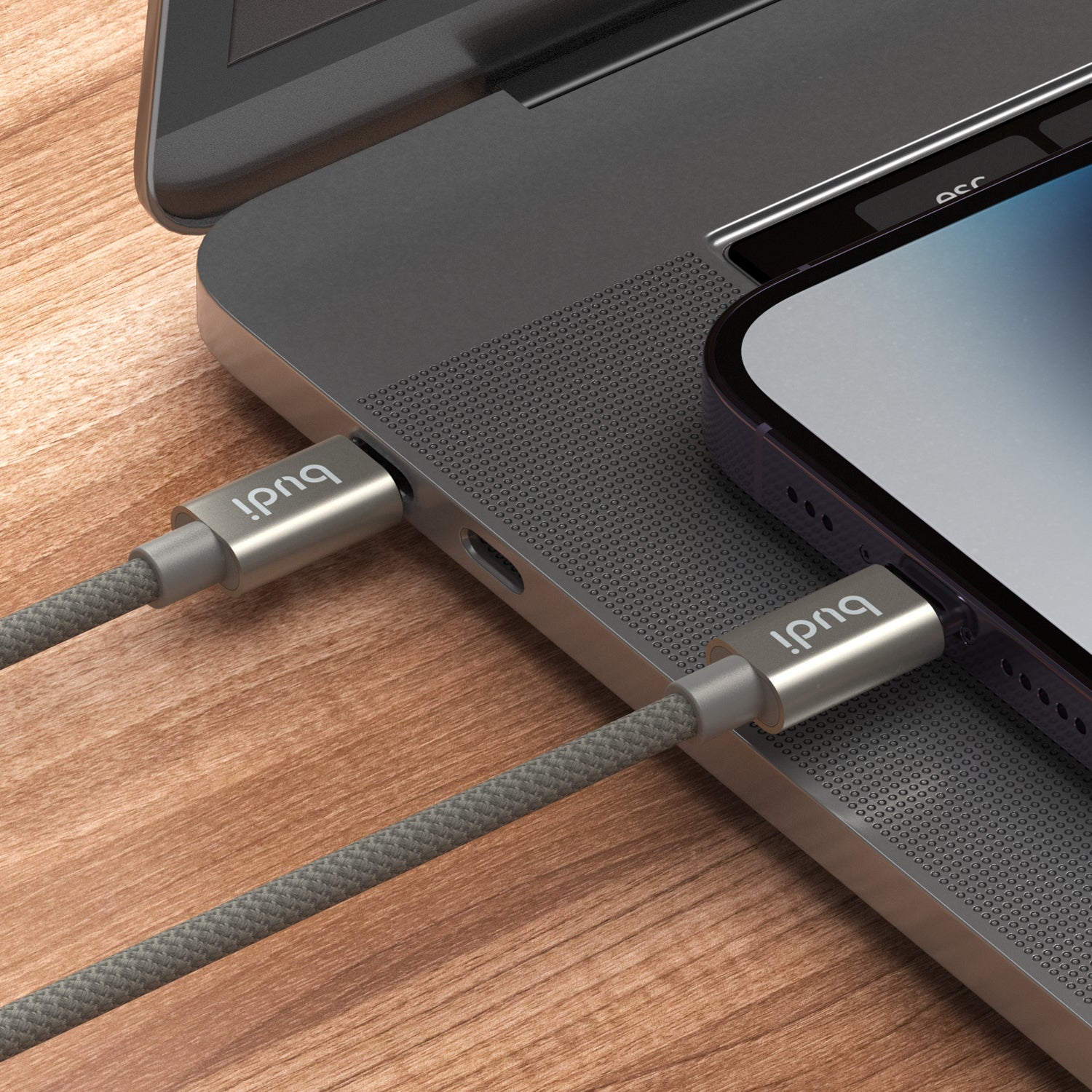 27W USB-C to Lightning Fast Charging Cable 1m | Pure Copper Core | Nylon Braided | Aluminum Alloy Shell