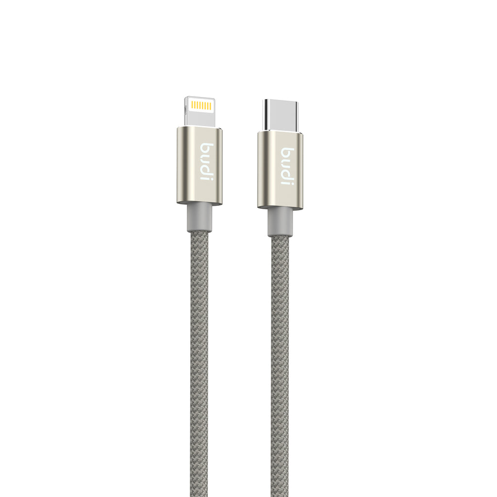27W USB-C to Lightning Fast Charging Cable 1m | Pure Copper Core | Nylon Braided | Aluminum Alloy Shell