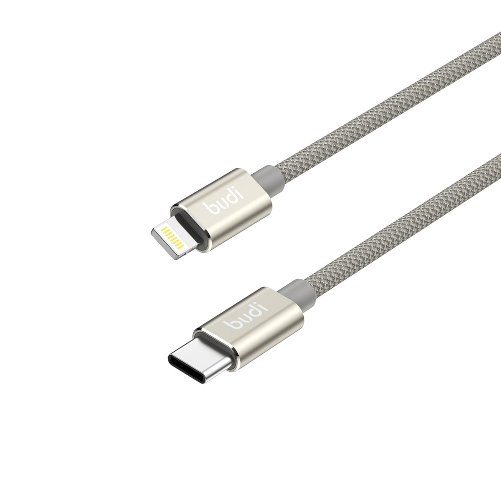 27W USB-C to Lightning Fast Charging Cable 1m | Pure Copper Core | Nylon Braided | Aluminum Alloy Shell