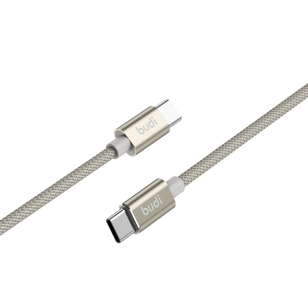 65W USB-C to USB-C Fast Charging Cable 1m | Pure Copper Core | Nylon Braided | Aluminum Alloy Shell