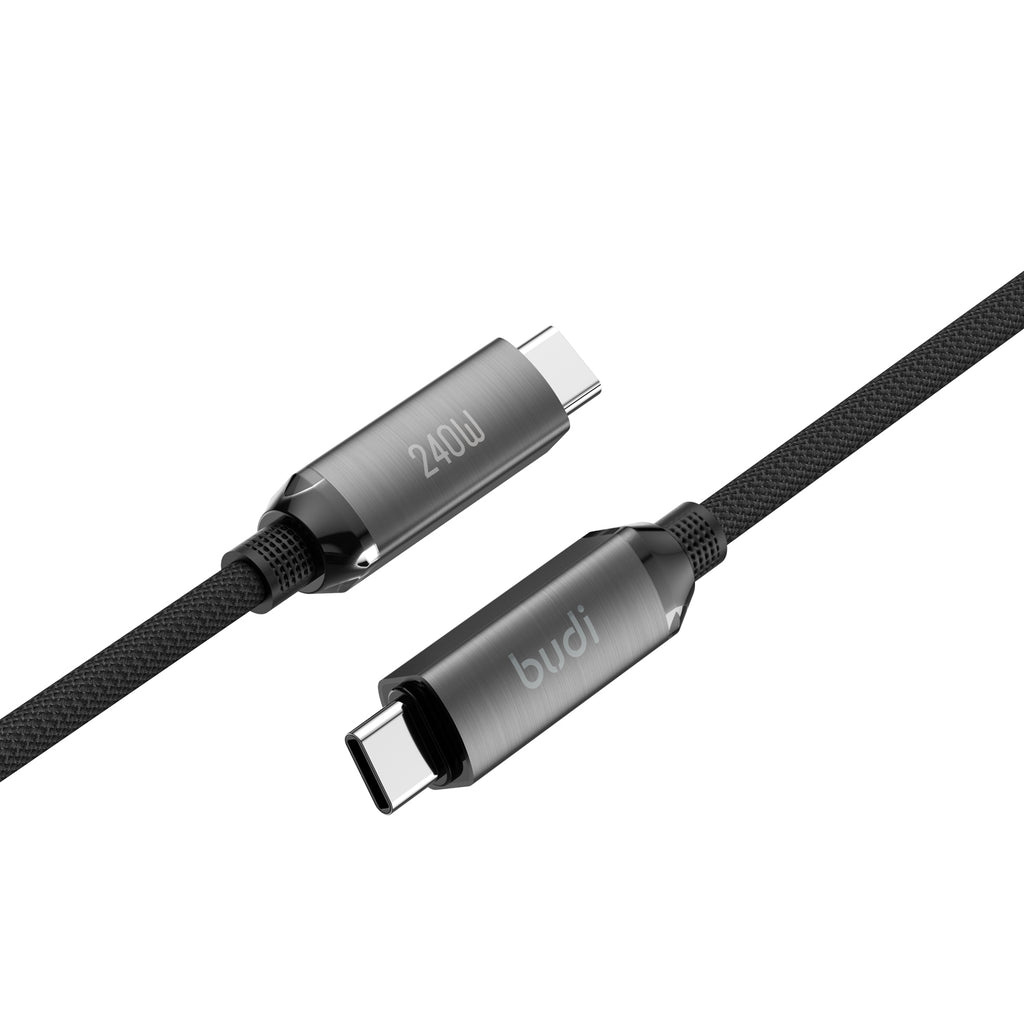 240W USB-C to USB-C Ultra Fast Charging Cable 1.8m | Pure Copper Core | Nylon Braided | Aluminum Alloy Shell