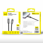 30W USB-C to Lightning Fast Charging Cable 1.2m | Pure Copper Core | Nylon Braided | Aluminum Alloy Shell