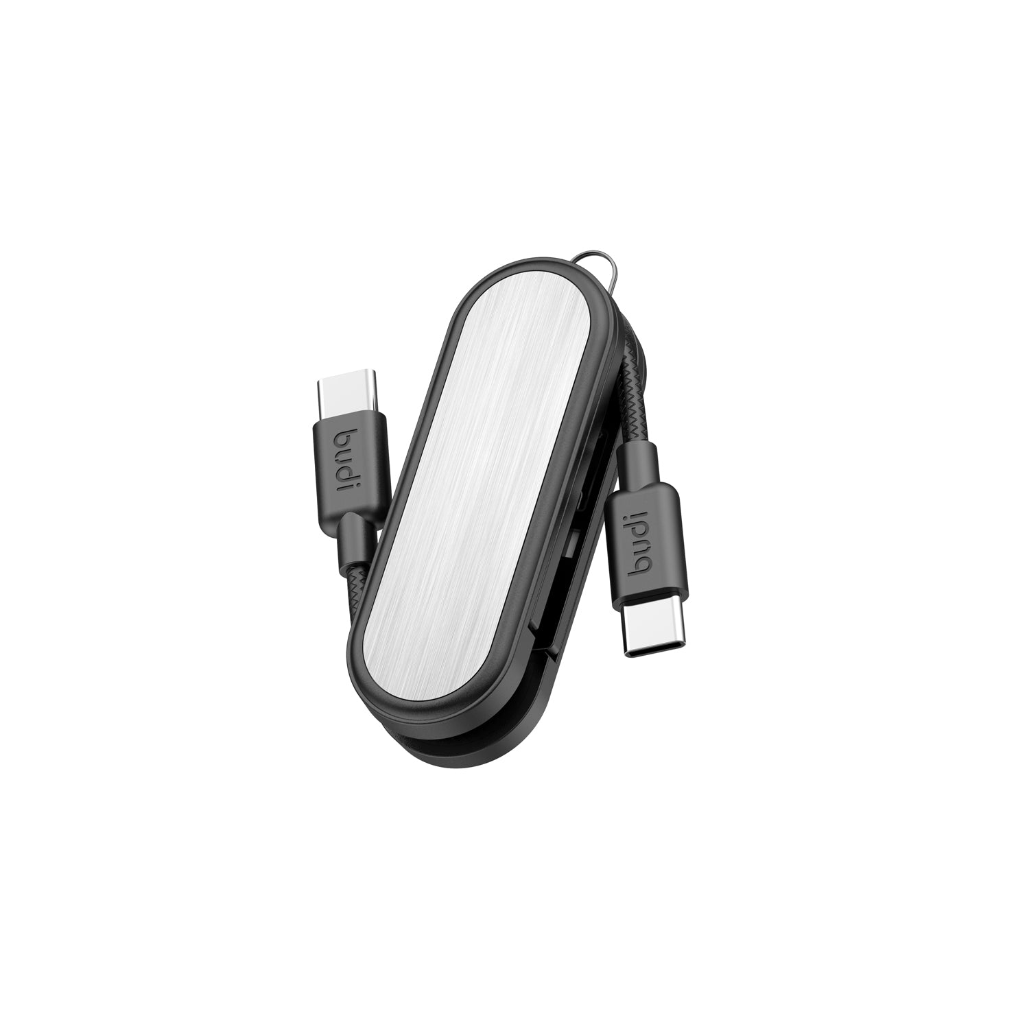PD 65W USB-C to USB-C Keychain Portable Charge & Sync Cable 16cm | With Storage Box & Card Slots