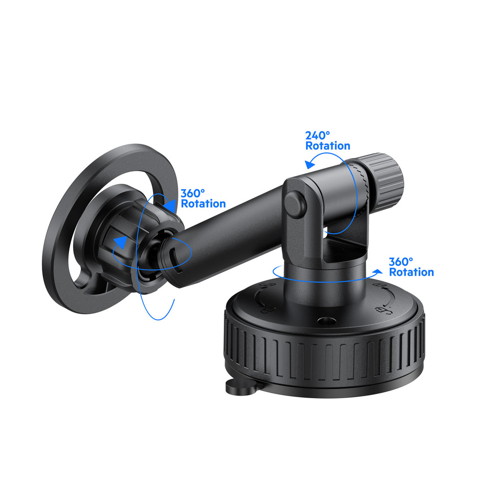 2-IN-1 Magnetic Universal Phone Holder | Easy Control Adjustable Mount