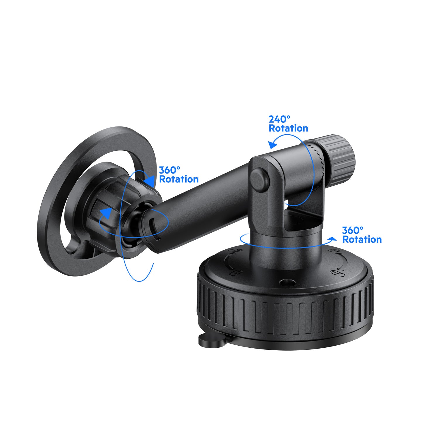 2-IN-1 Magnetic Universal Phone Holder | Easy Control Adjustable Mount