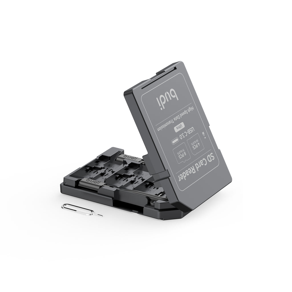 USB-C 3.0 SD Card Reader | 5Gbps Transfer Speed | Supports up to 1TB