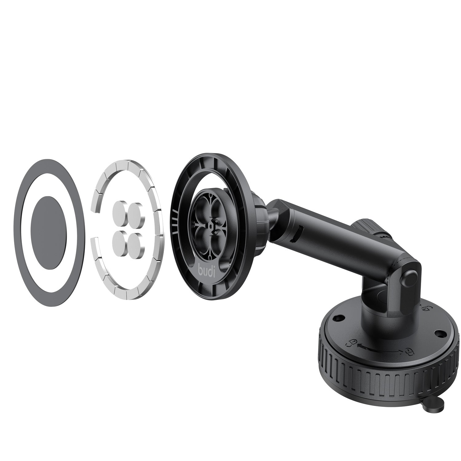 2-IN-1 Magnetic Universal Phone Holder | Easy Control Adjustable Mount