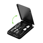 Multi-Functional Phone Accessories Box | 6-IN-1 Cable + SIM Kit + Phone Cradle