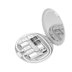 11-IN-1 Multi-Functional Phone Accessories Box | 6-IN-1 Cable + SIM Kit + Phone Cradle + Make-up Mirror