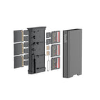 Multi-Functional Memory Card Storage Box | SD, TF & Nano SIM Slots + Ejector Pin | Aluminum Alloy