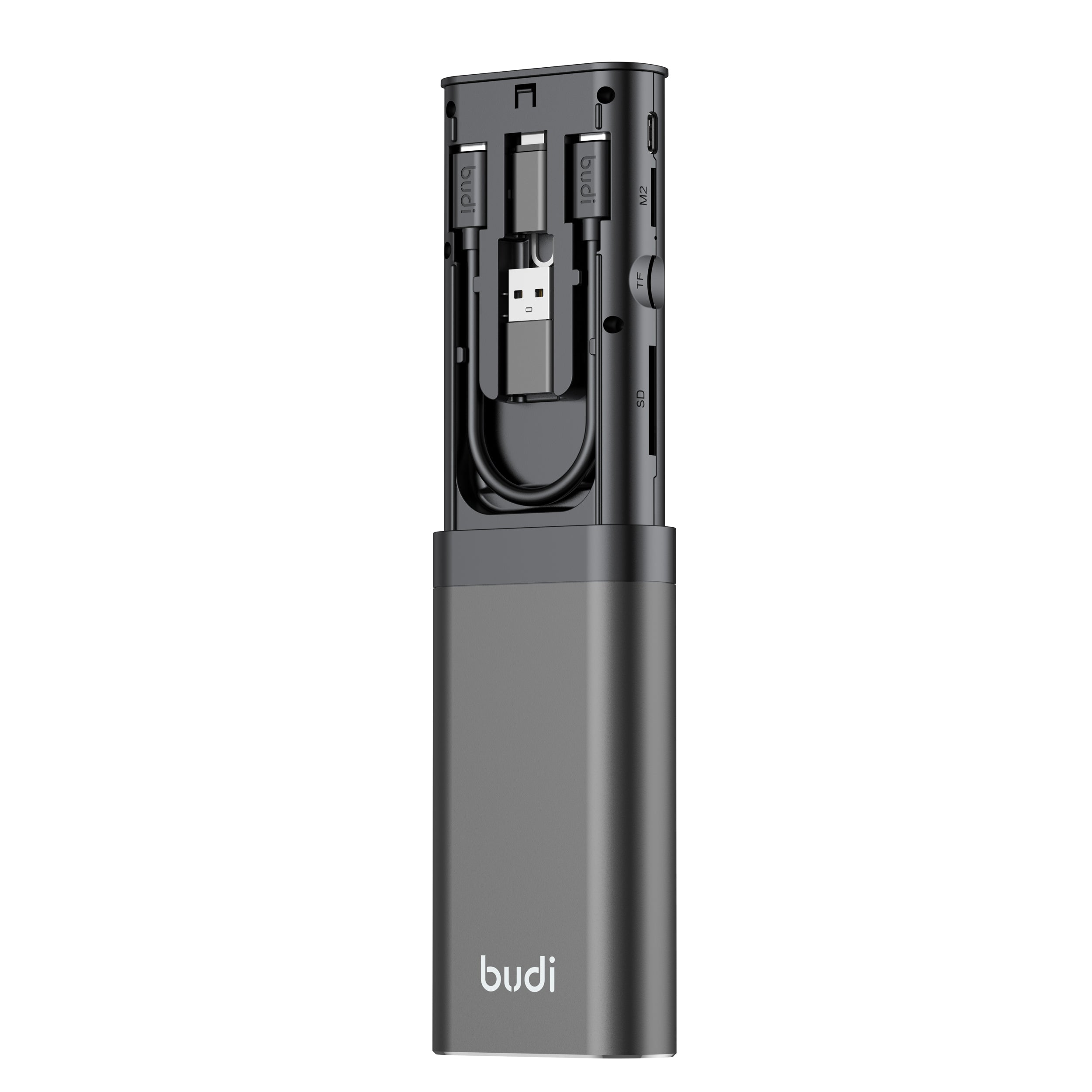 USB-C 3.0 Multi-Card Reader Storage Stick | TF/SD/CF/MS/M2 | Supports up to 512GB