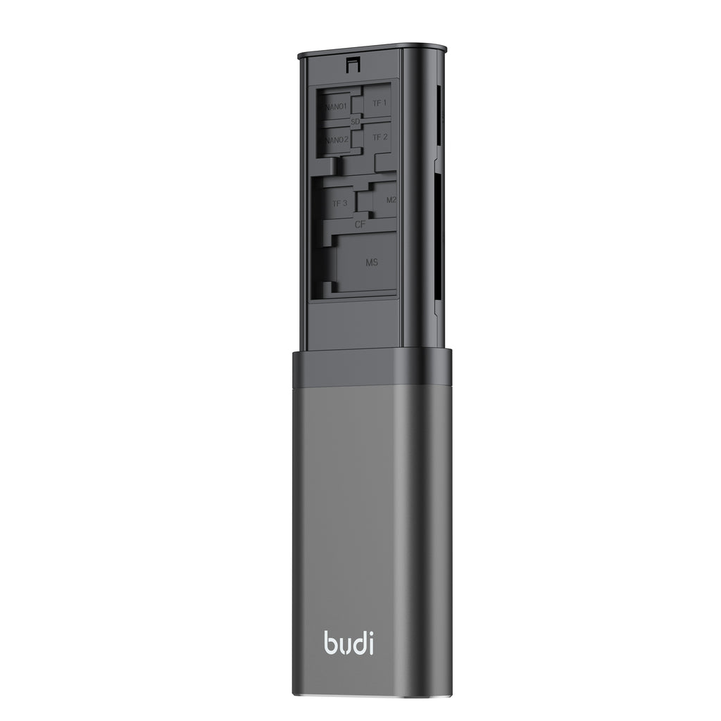 USB-C 3.0 Multi-Card Reader Storage Stick | TF/SD/CF/MS/M2 | Supports up to 512GB