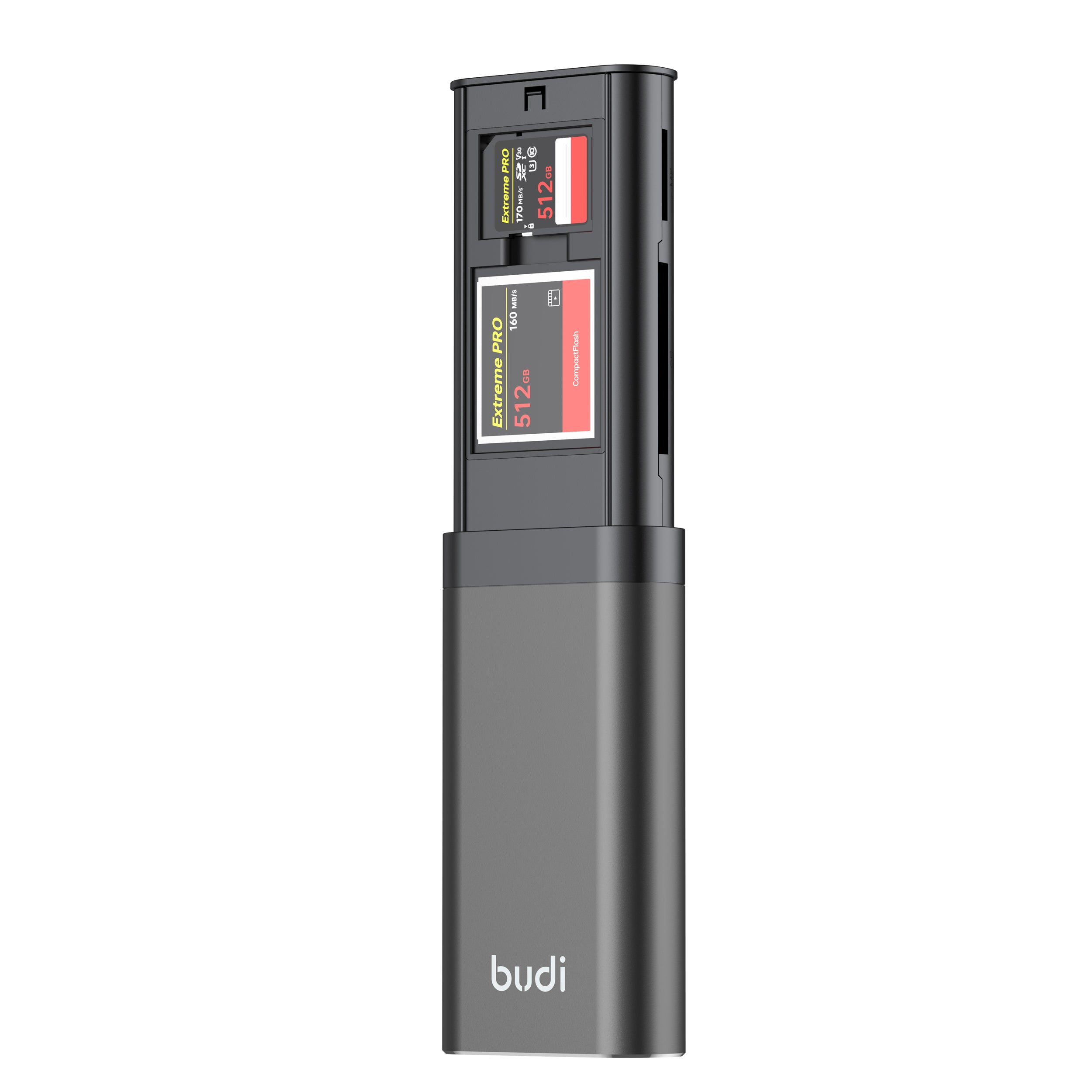 USB-C 3.0 Multi-Card Reader Storage Stick | TF/SD/CF/MS/M2 | Supports up to 512GB