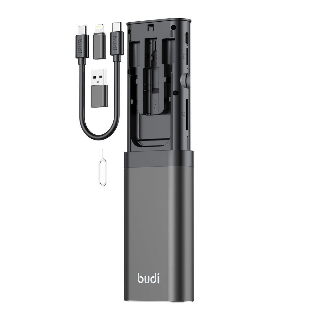 USB-C 3.0 Multi-Card Reader Storage Stick | TF/SD/CF/MS/M2 | Supports up to 512GB