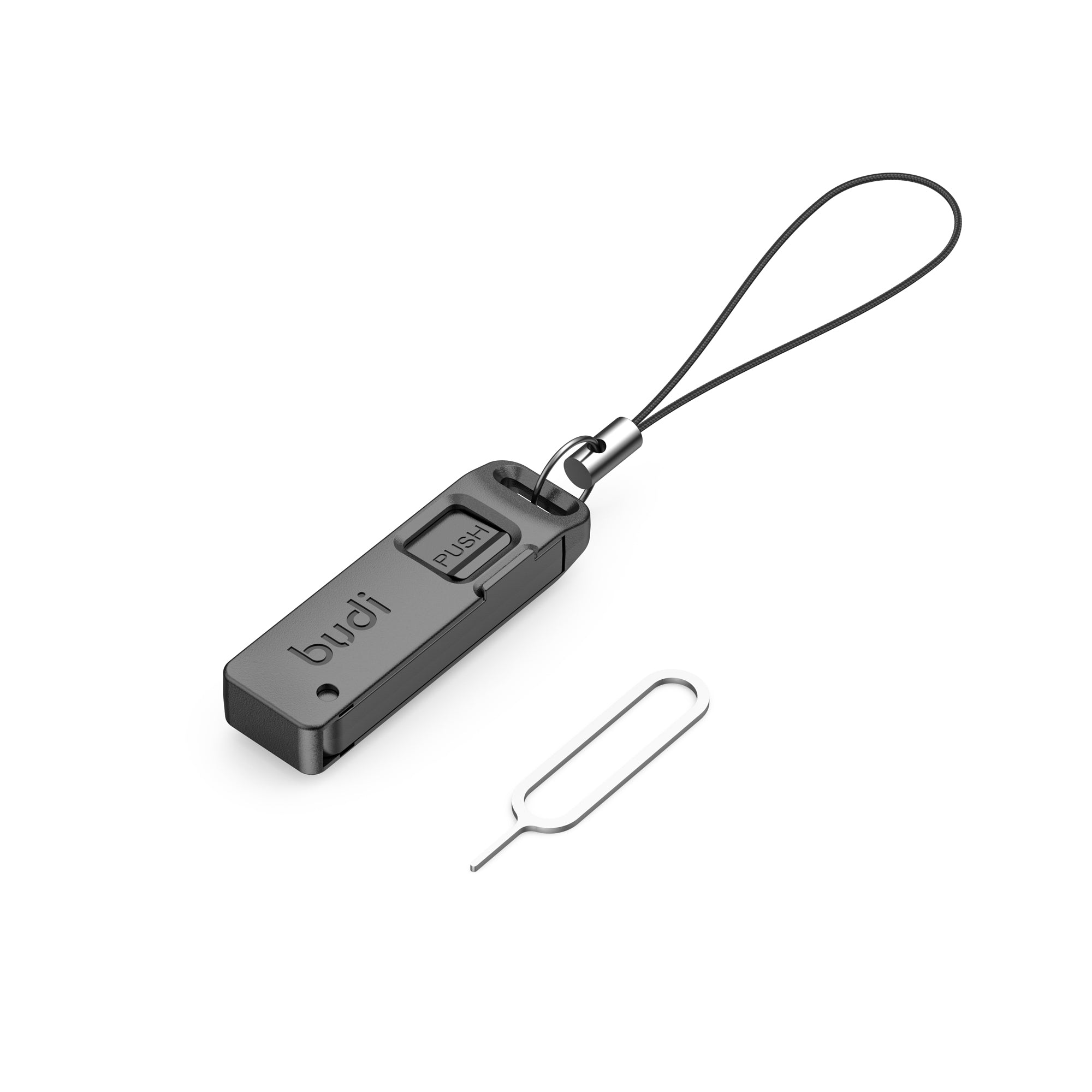 SIM Card Ejector Pin with SIM / TF Card Storage Box
