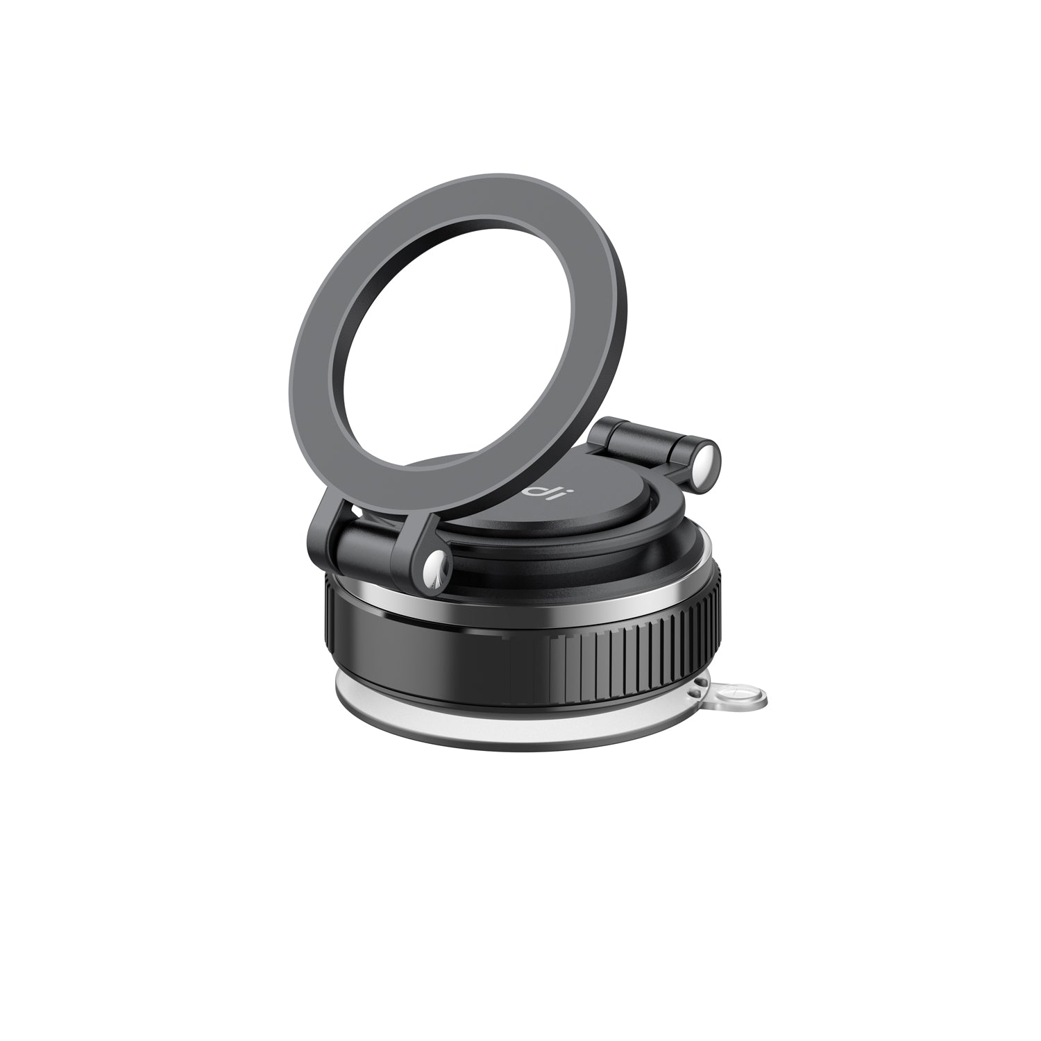 Magnetic Car Phone Mount with Suction Base | Stretch, Fold & Rotate to Any Angle