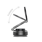 Magnetic Car Phone Mount with Suction Base | Stretch, Fold & Rotate to Any Angle