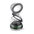 Magnetic Car Phone Mount with Suction Base | Stretch, Fold & Rotate to Any Angle