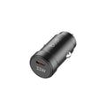 30W PD+QC 2-Port Car Charger (1x USB-C + 1x USB-A) | Aluminum Alloy Shell
