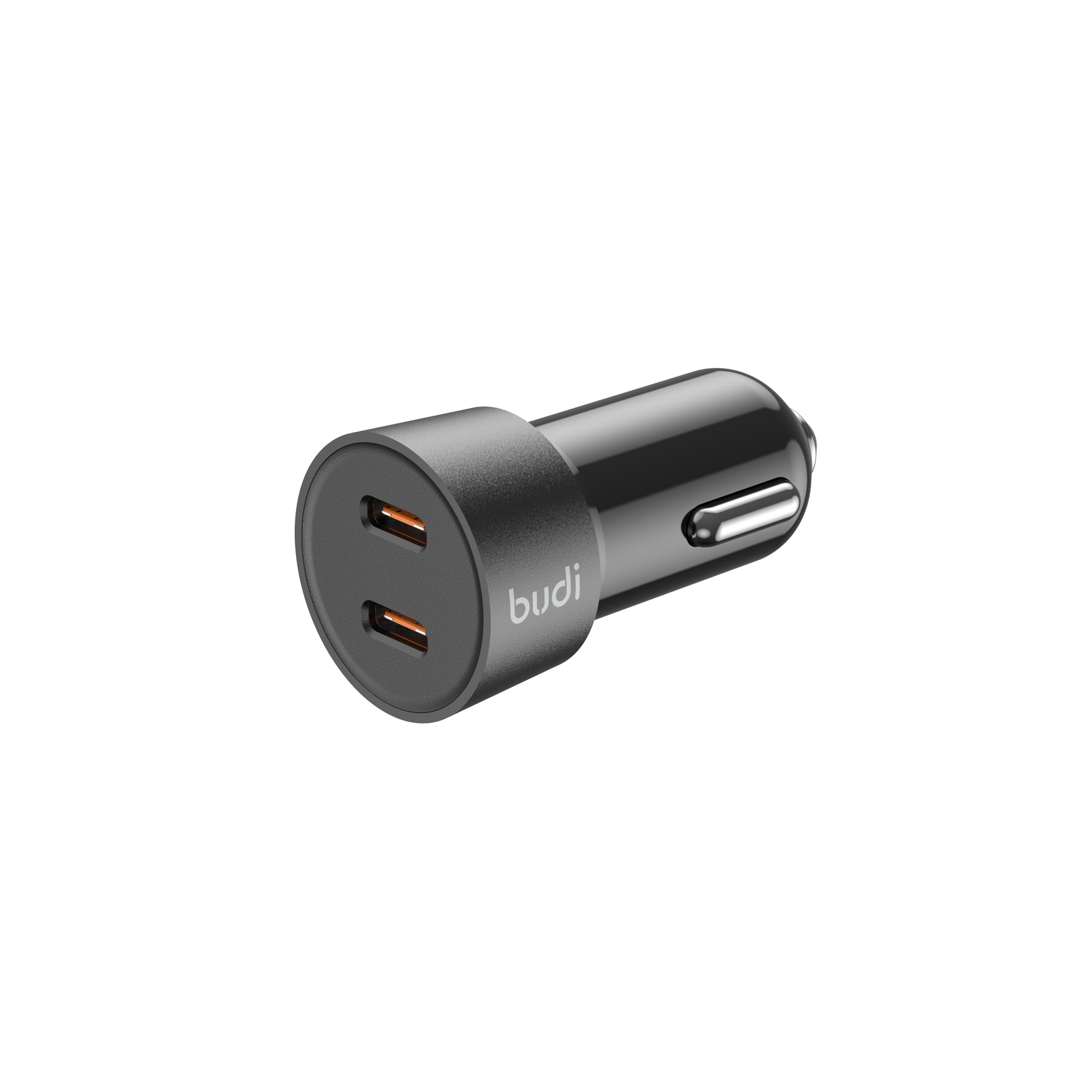 33W PD/PPS 2-Port Dual USB-C Mini Car Charger | Fire-Resistant PC Shell