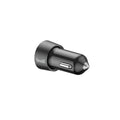 33W PD/PPS 2-Port Dual USB-C Mini Car Charger | Fire-Resistant PC Shell