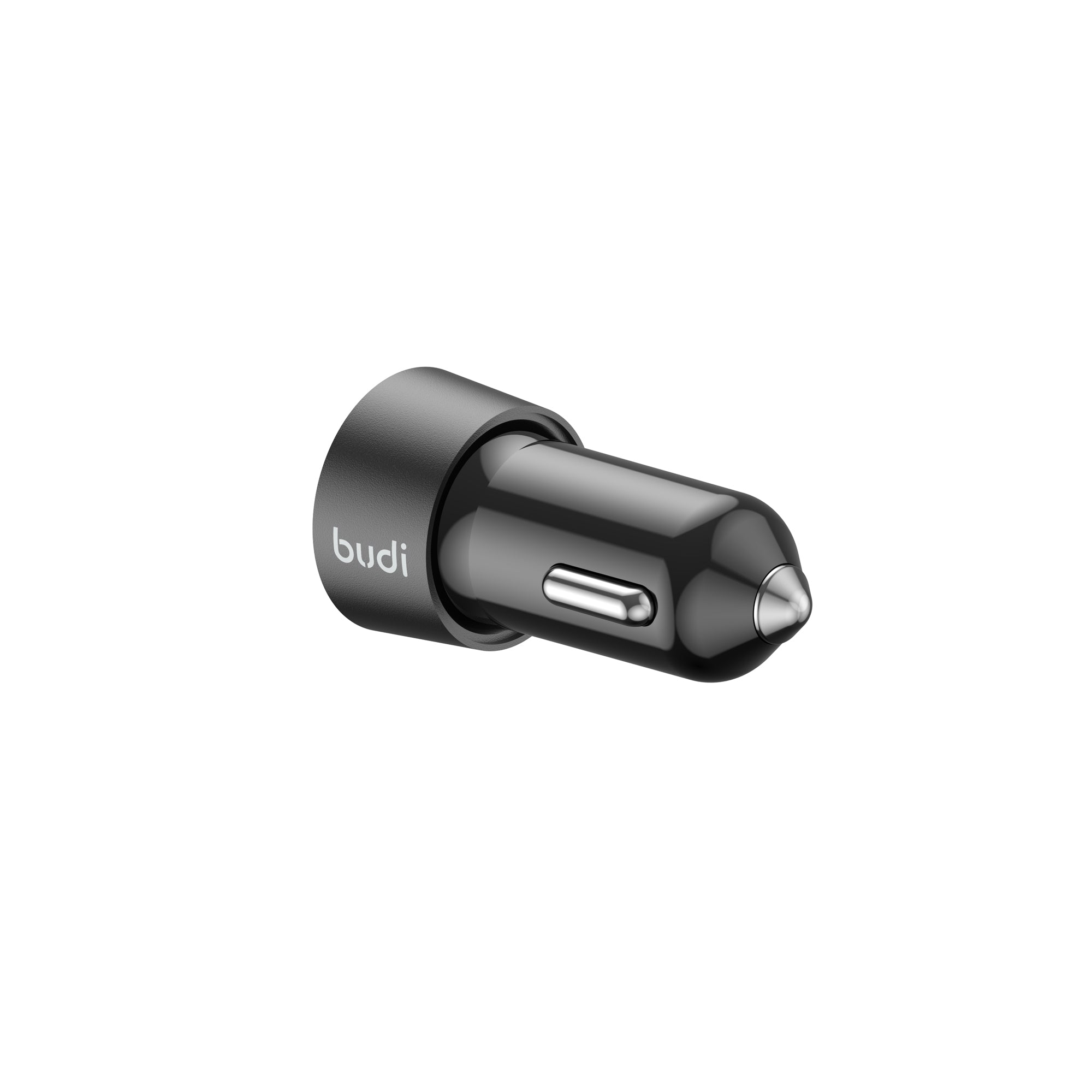 33W PD/PPS 2-Port USB-C Mini Car Charger with 27W USB-C to Lightning Cable | Fire-Resistant PC Shell