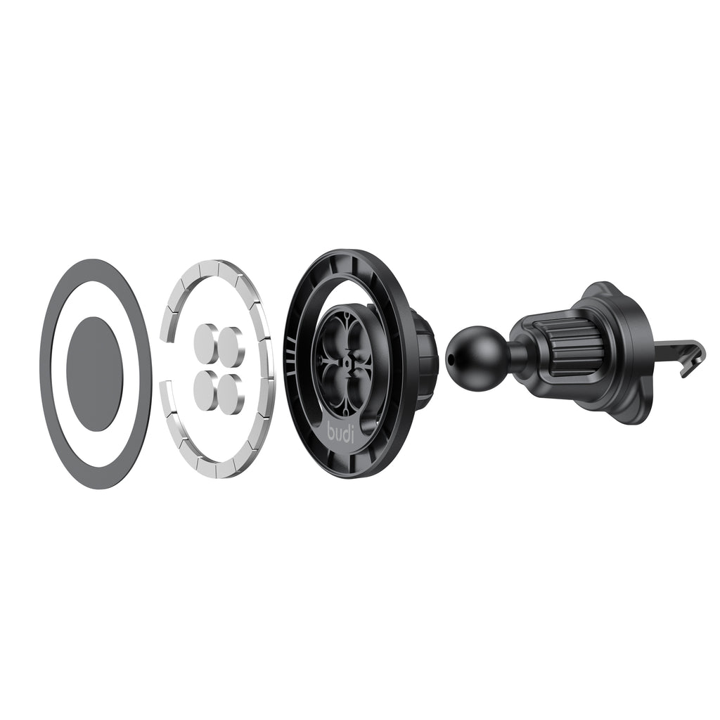 2-IN-1 Universal Magnetic Car Phone Mount