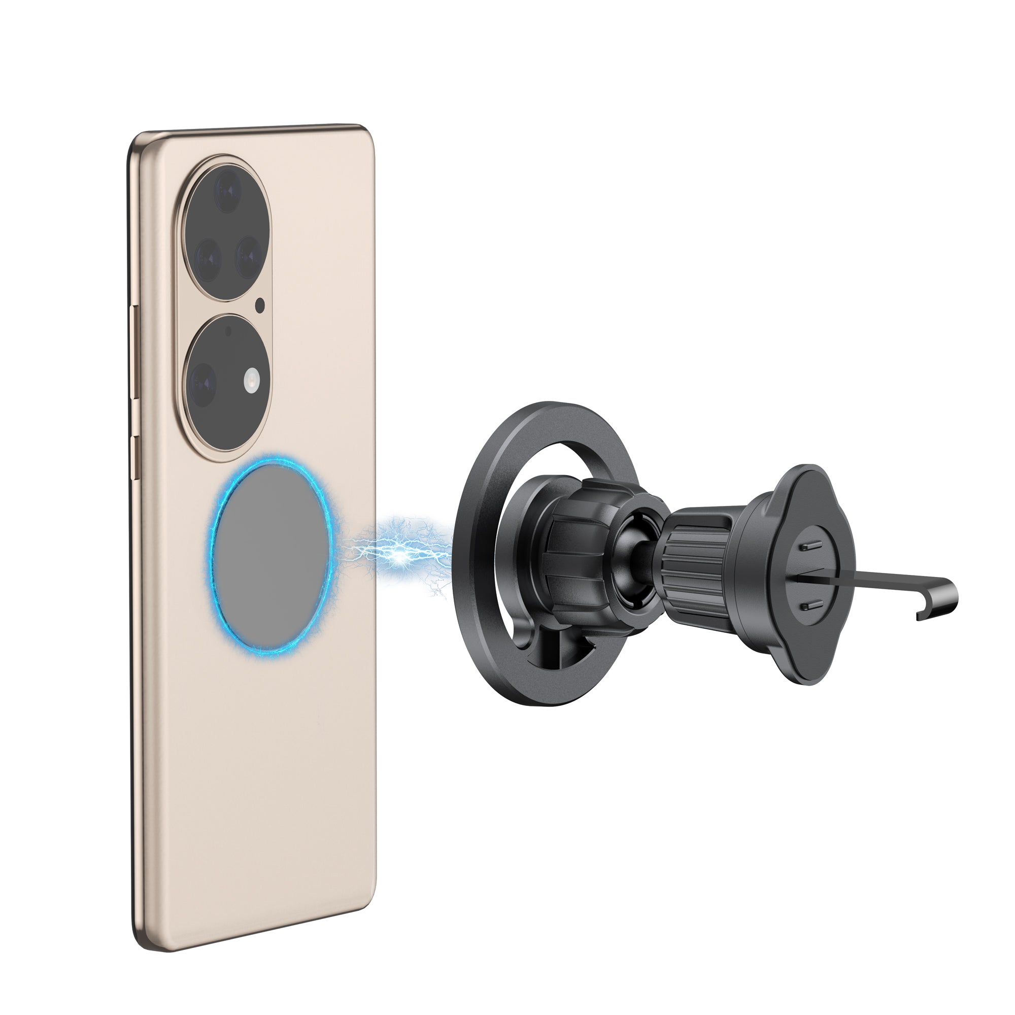2-IN-1 Universal Magnetic Car Phone Mount