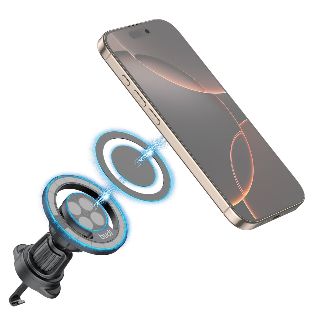 2-IN-1 Universal Magnetic Car Phone Mount