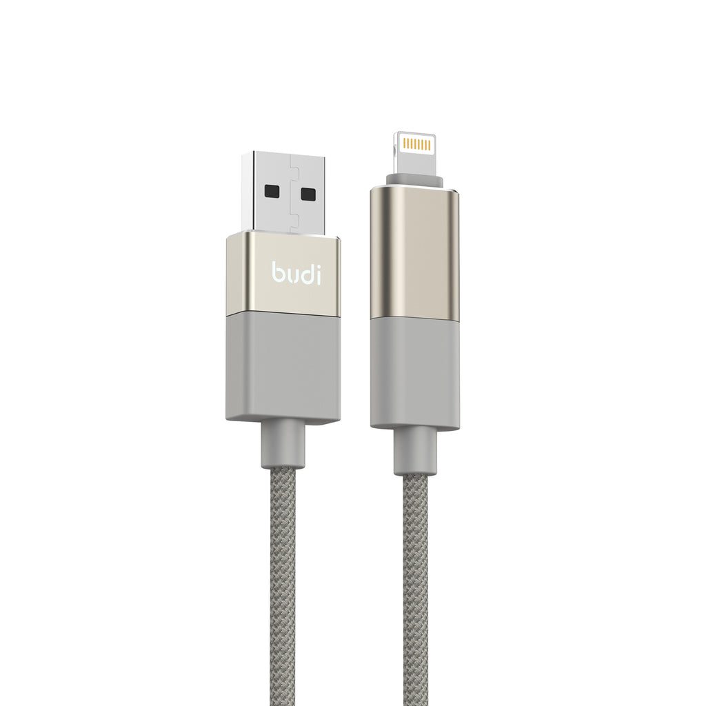 PD 65W/27W 4-IN-1 Multi-Connector Fast Charging Cable 1m | Pure Copper Core | Nylon Braided | Aluminum Alloy Shell