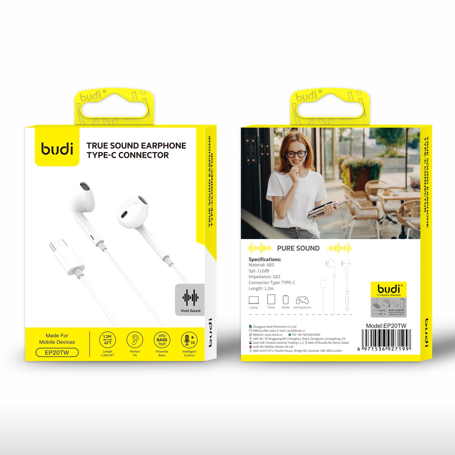 Wired USB-C Earphones