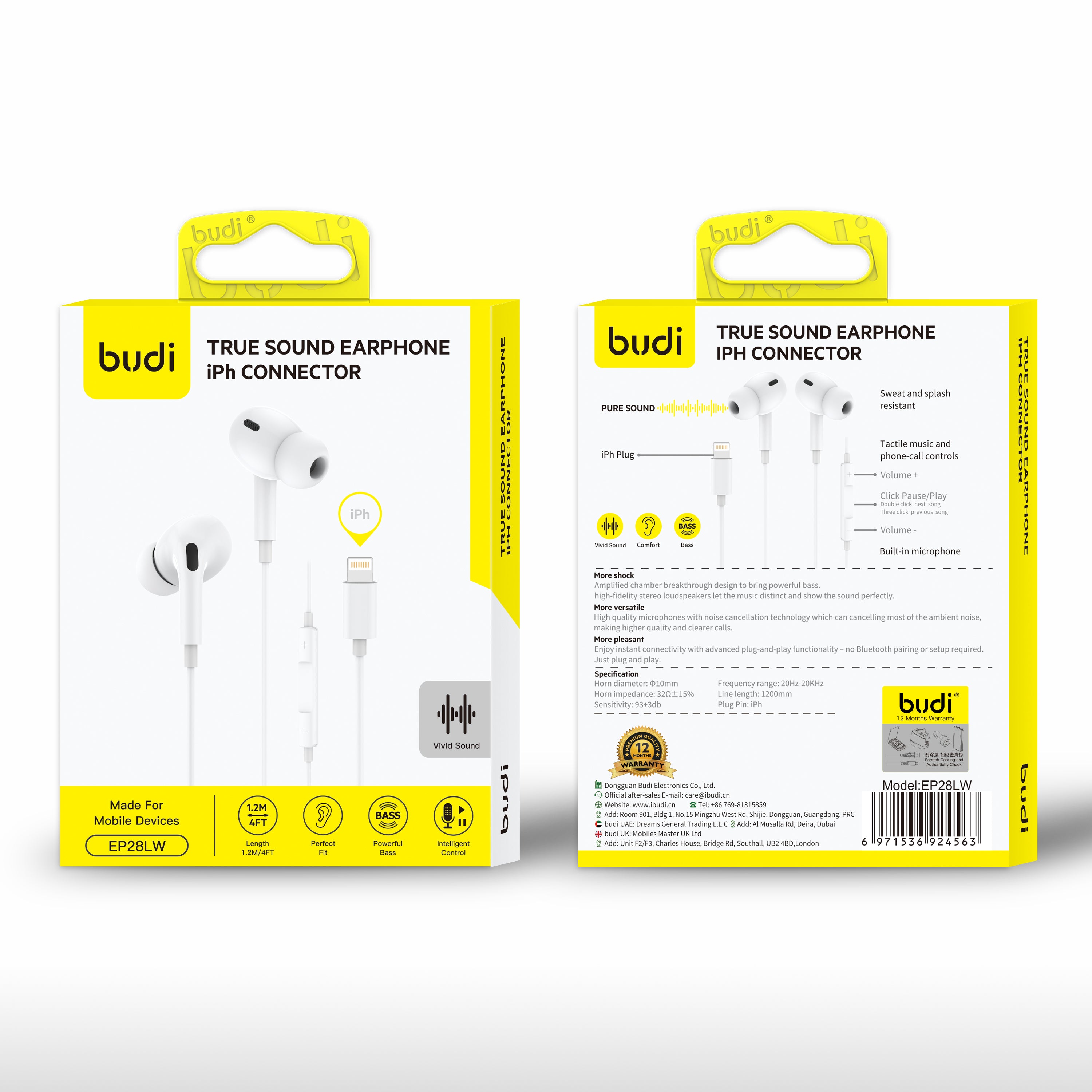 Wired Lightning Earphones
