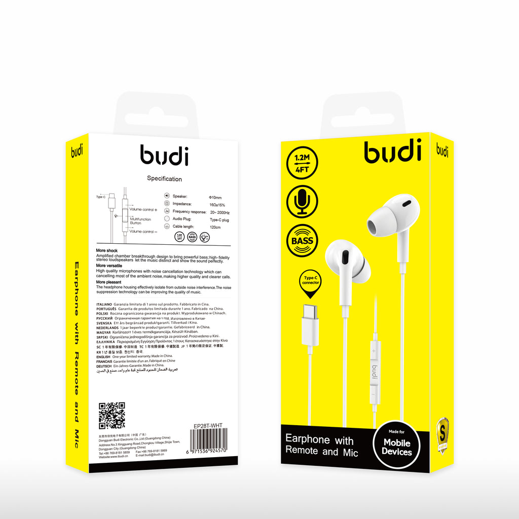 Wired USB-C Earphones