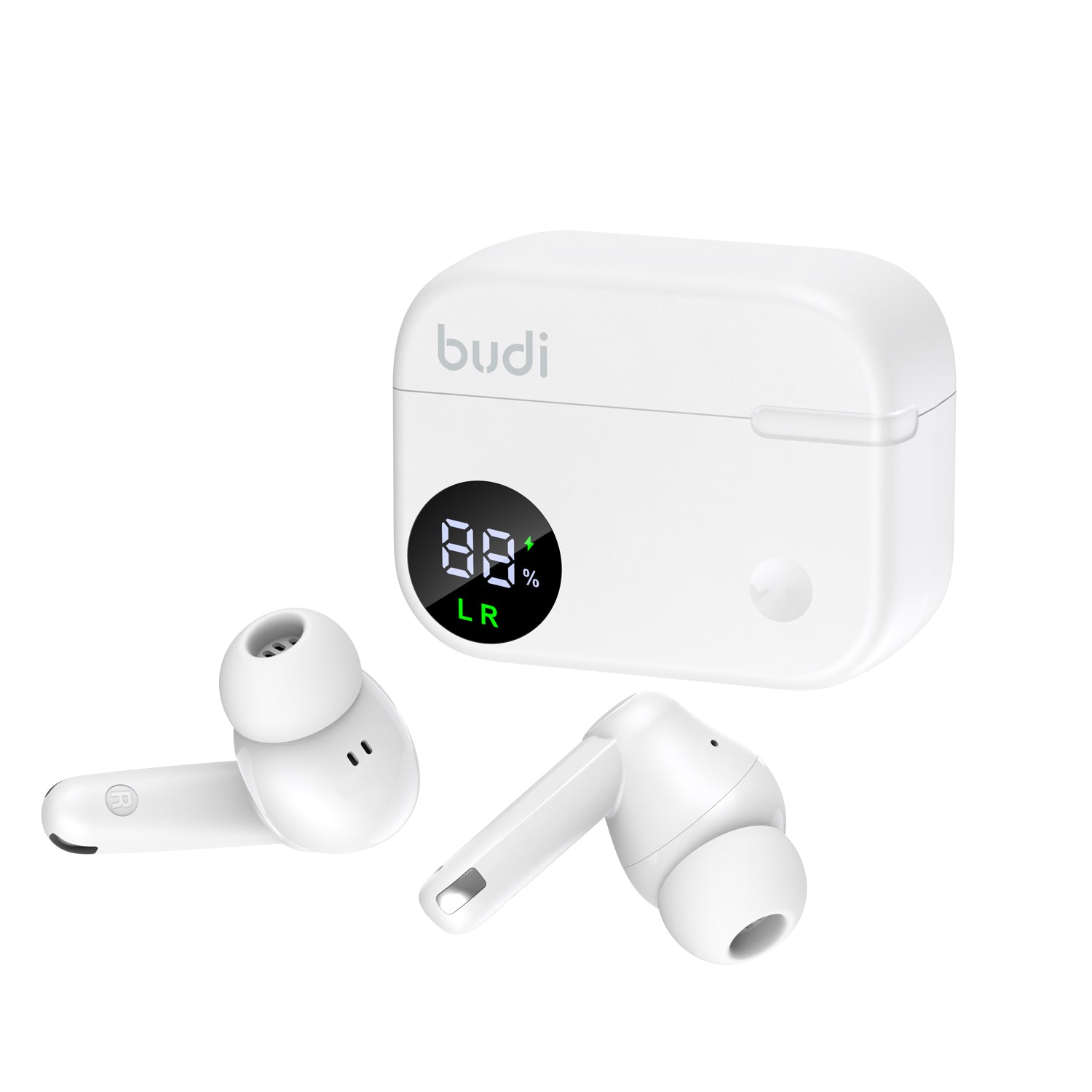 Noise Cancelling True Wireless Earbuds with Powerful Bass