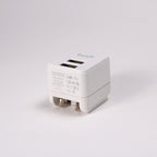 35W PD+QC 2-Port USB Wall Charger (1x USB-C + 1x USB-A) | 4 Interchangeable Plugs (UK/EU/AU/US)
