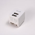 35W PD+QC 2-Port USB Wall Charger (1x USB-C + 1x USB-A) | 4 Interchangeable Plugs (UK/EU/AU/US)