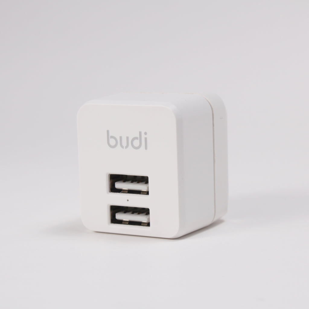 35W PD+QC 2-Port USB Wall Charger (1x USB-C + 1x USB-A) | 4 Interchangeable Plugs (UK/EU/AU/US)