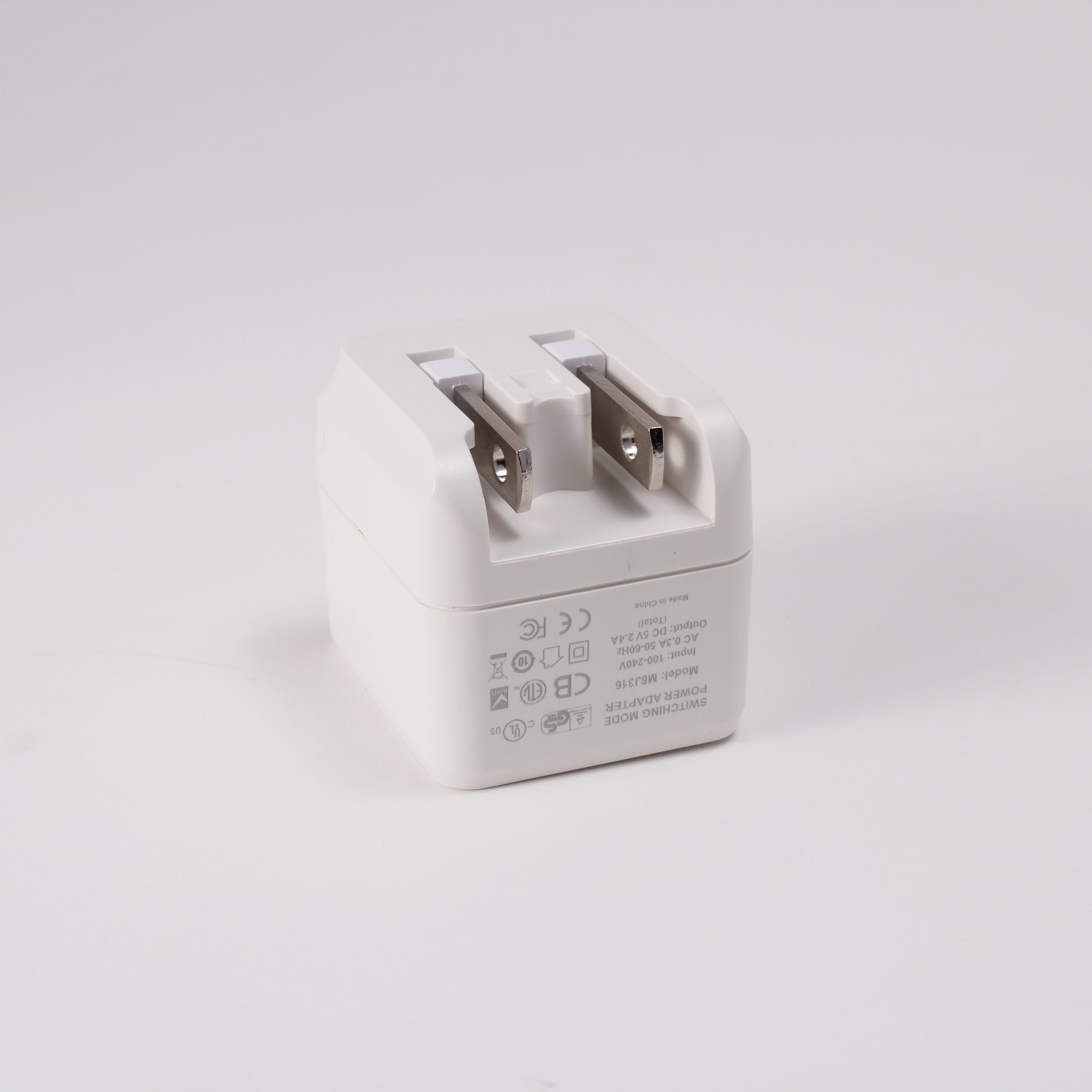 35W PD+QC 2-Port USB Wall Charger (1x USB-C + 1x USB-A) | 4 Interchangeable Plugs (UK/EU/AU/US)