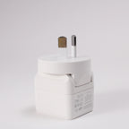 35W PD+QC 2-Port USB Wall Charger (1x USB-C + 1x USB-A) | 4 Interchangeable Plugs (UK/EU/AU/US)