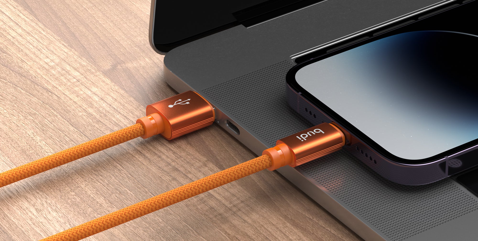 3A USB-A to Lightning Fast Charging Cable 1.5m | Pure Copper Core | Nylon Braided | Aluminum Alloy Shell