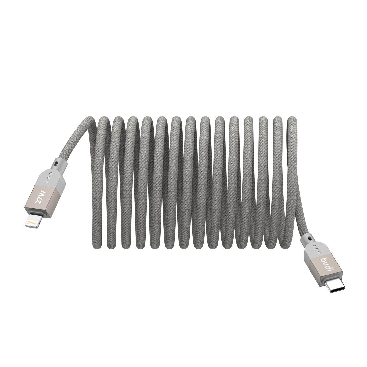 Magnetic 27W USB-C to Lightning Fast Charging Cable 1m | Pure Copper Core | Nylon Braided | Aluminum Alloy Shell