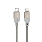 Magnetic 27W USB-C to Lightning Fast Charging Cable 1m | Pure Copper Core | Nylon Braided | Aluminum Alloy Shell