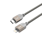 Magnetic 27W USB-C to Lightning Fast Charging Cable 1m | Pure Copper Core | Nylon Braided | Aluminum Alloy Shell